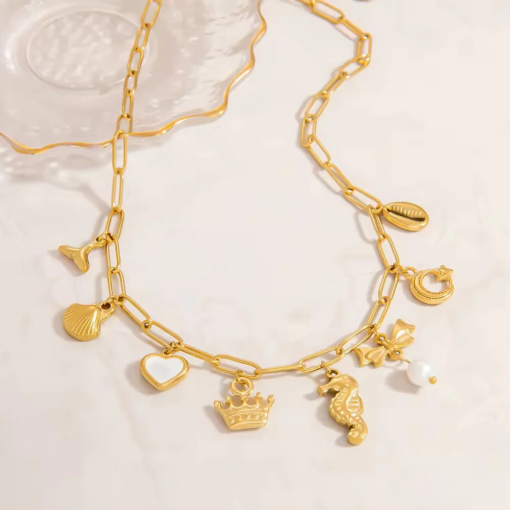 Mermaid Monarch Necklace - Image 4
